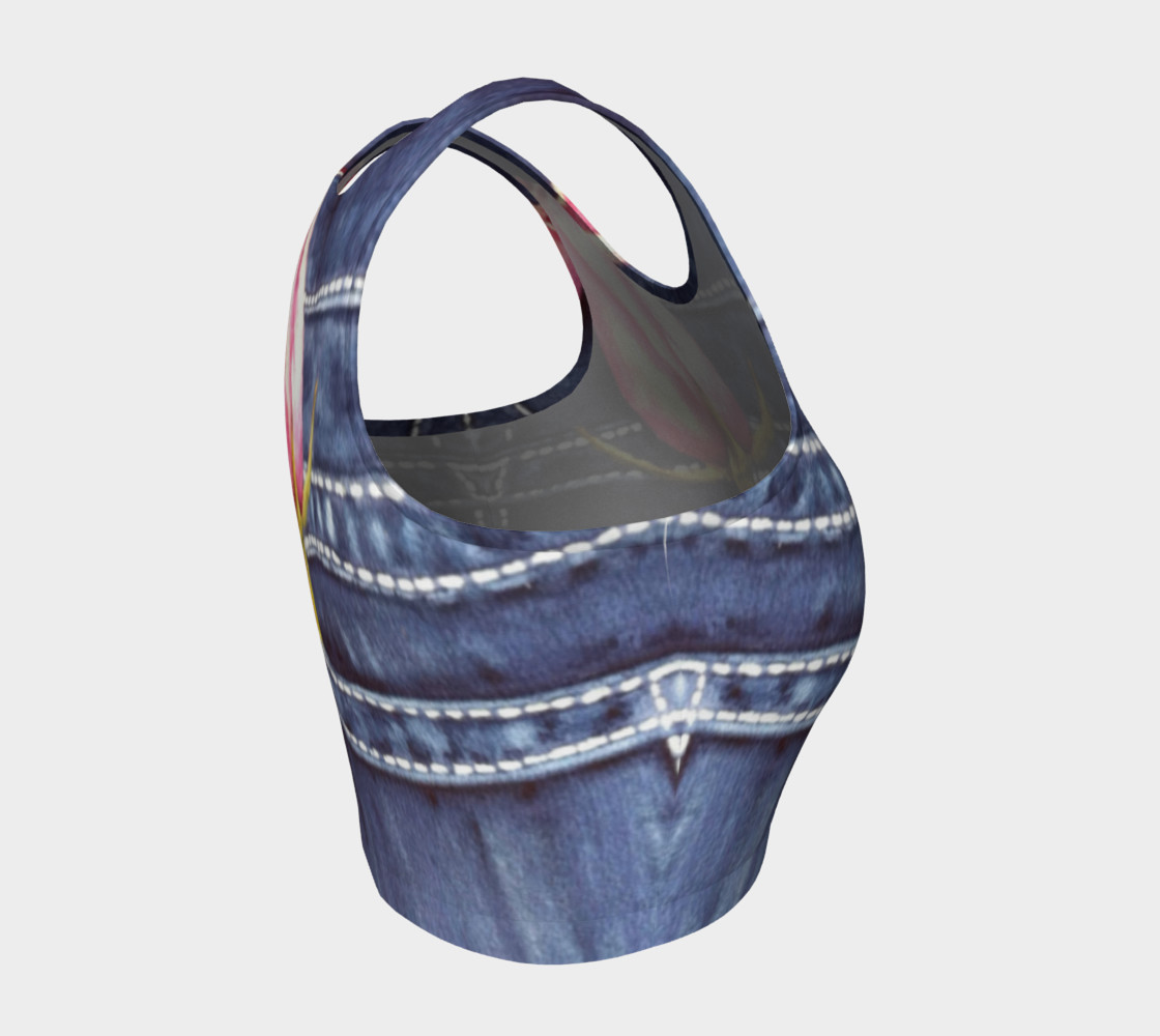 BLUE JEAN ROSE in WATERCOLOR preview #4
