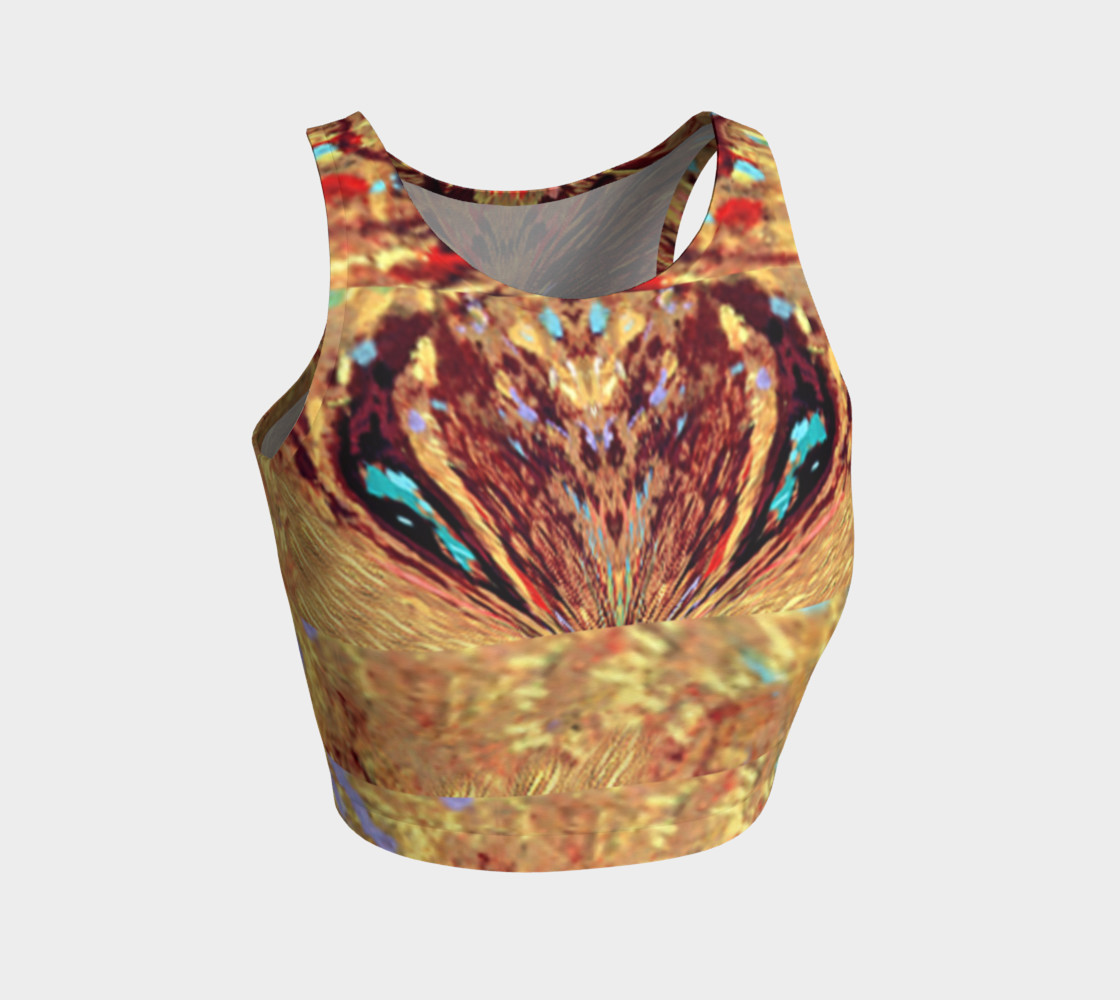 Aperçu de Ready to Pounce, Peek-a-Boo Crop Top #1