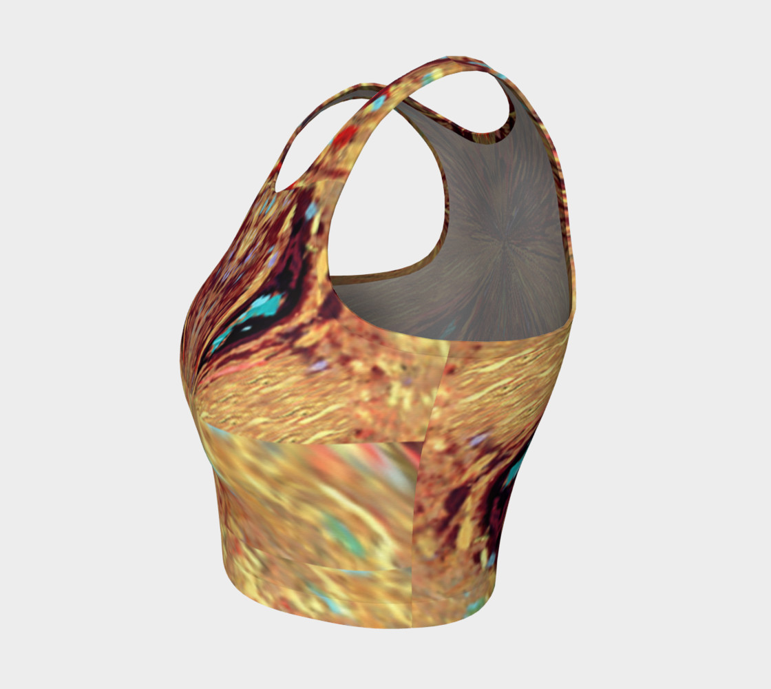 Aperçu de Ready to Pounce, Peek-a-Boo Crop Top #3