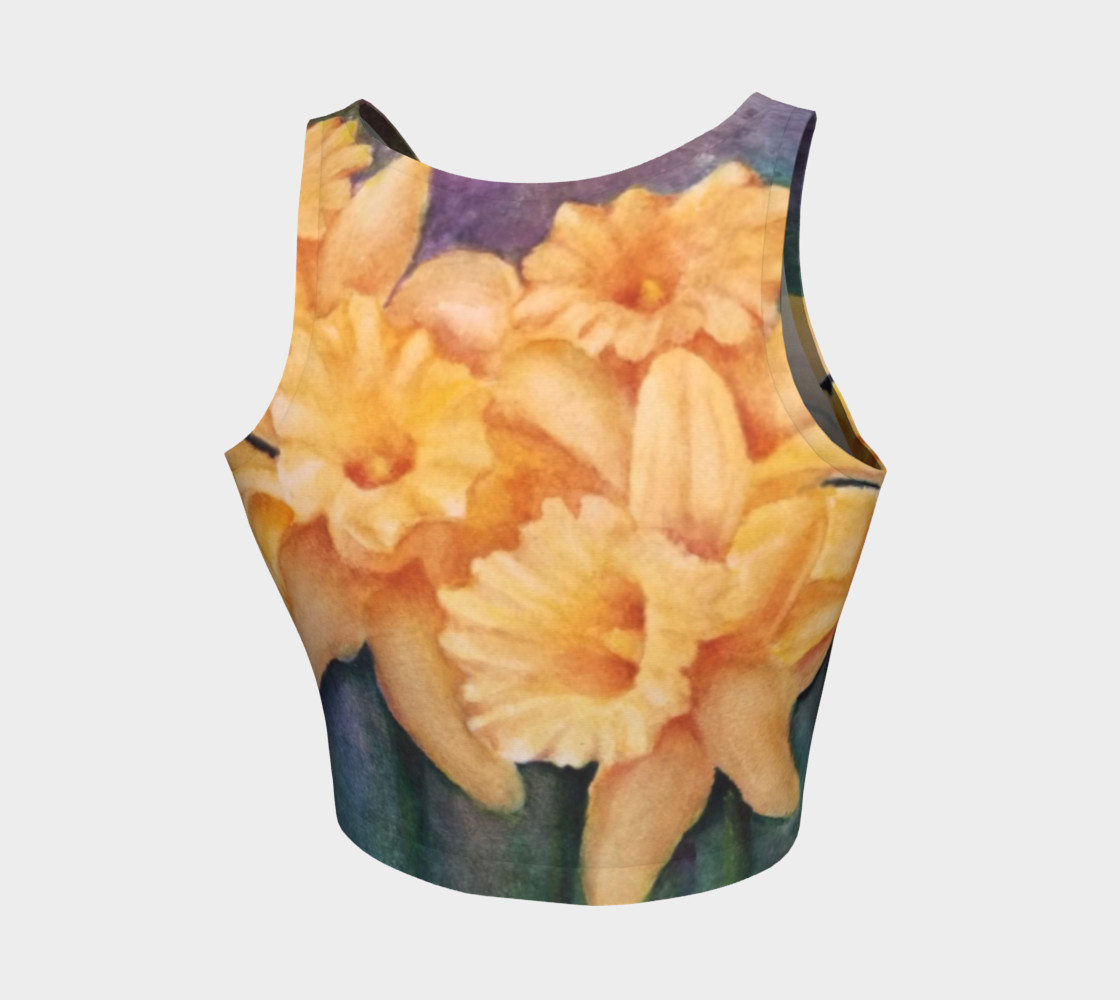 YELLOW DAFFODILS in WATERCOLOR preview #2
