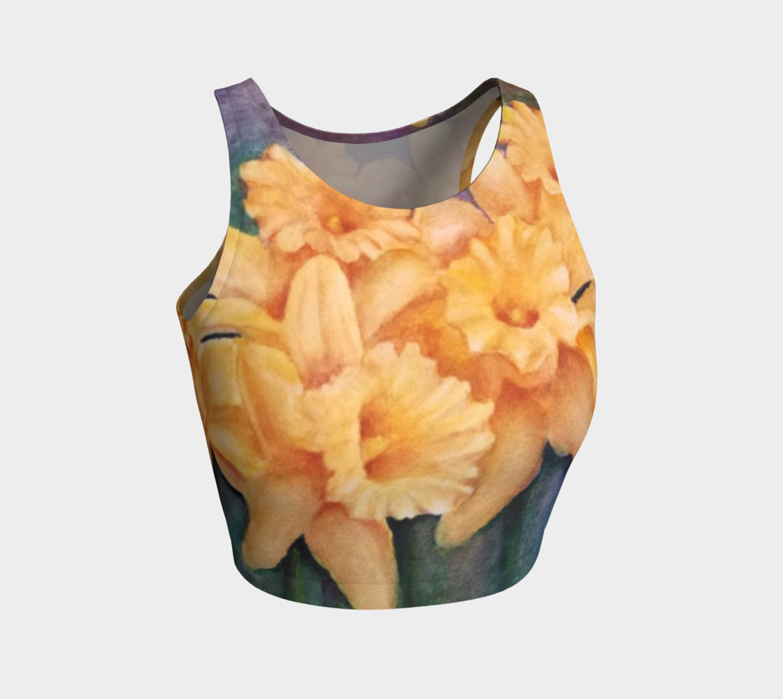 YELLOW DAFFODILS in WATERCOLOR preview #1