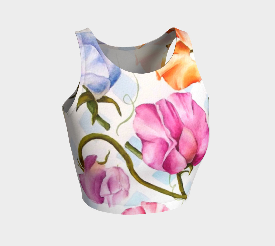 DELICATE SWEETPEAS in WATERCOLOR preview #1