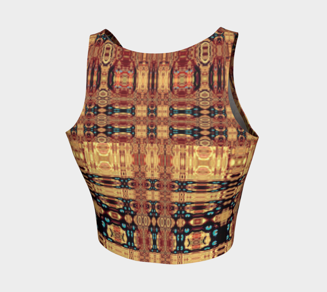 Aperçu de King Leo Egyptian Queen Crop Top #2