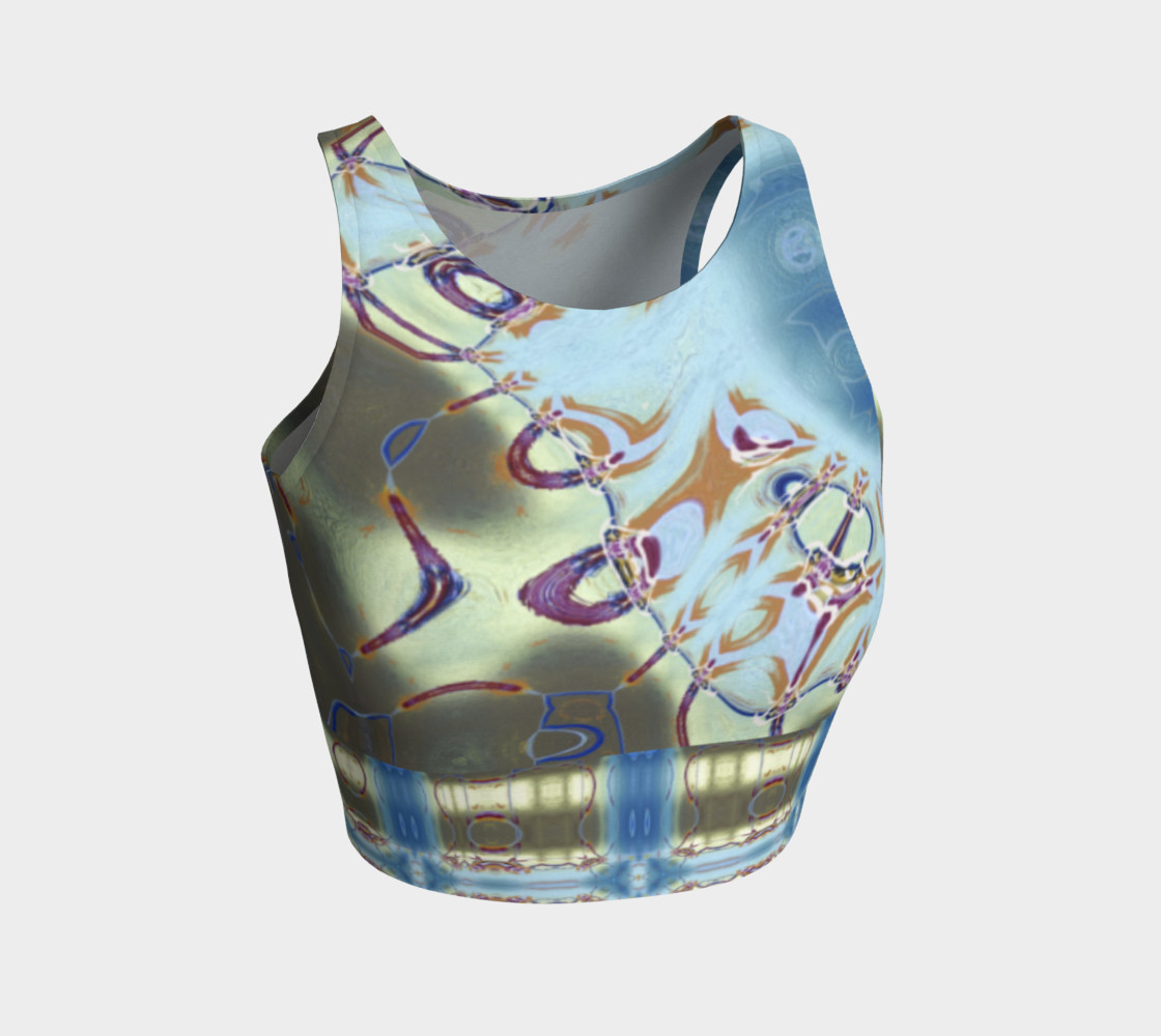 Glitter Queen Fashion Crop Top preview #1