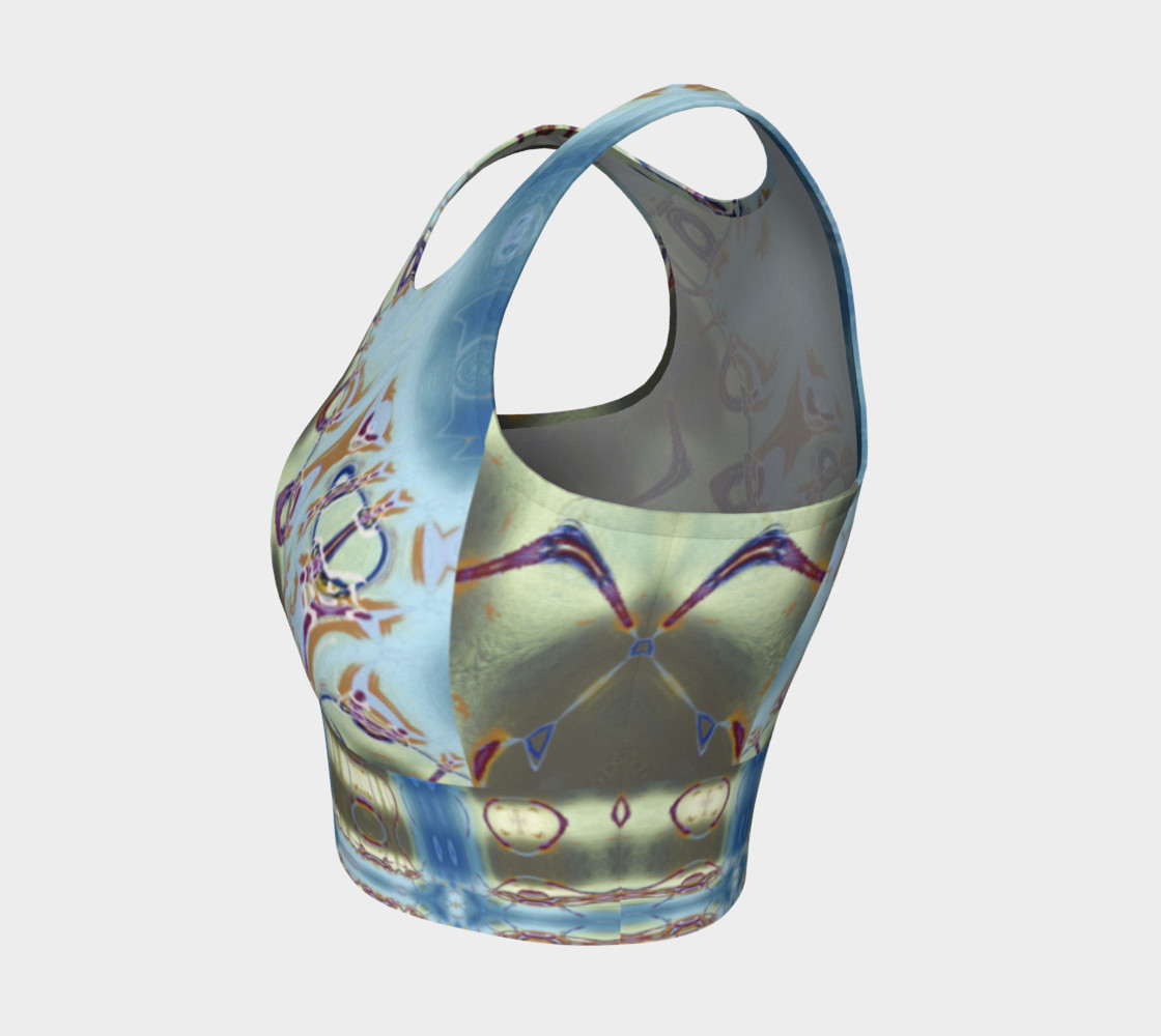 Glitter Queen Fashion Crop Top preview #3