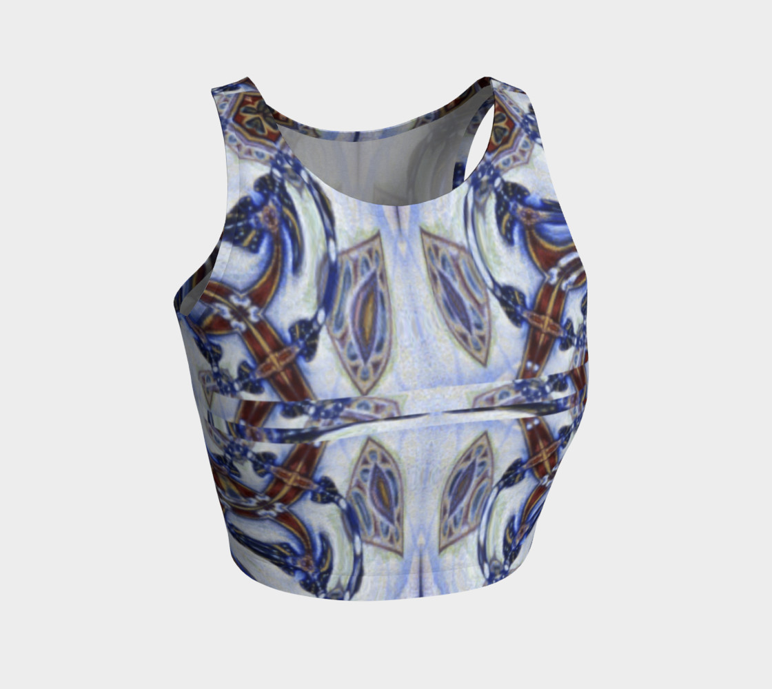 Aperçu de 2020 Devin Fine-Art Renaissance Festival Virtual Bonework Crop Top #1