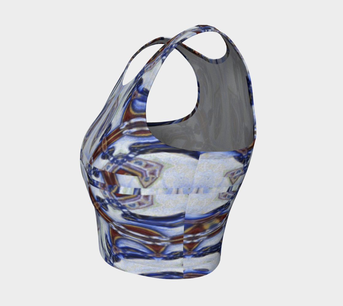Aperçu de 2020 Devin Fine-Art Renaissance Festival Virtual Bonework Crop Top #3