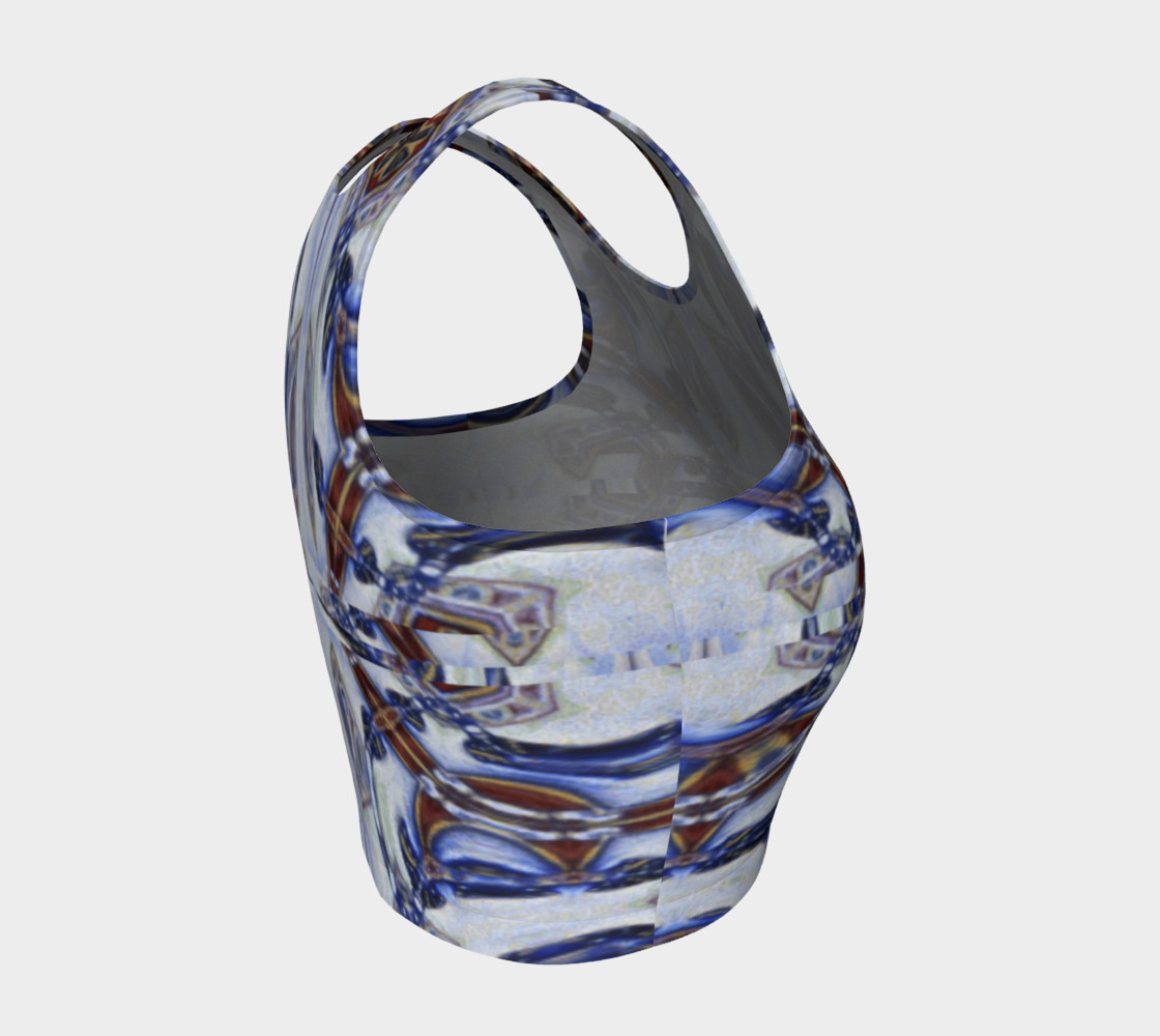 Aperçu de 2020 Devin Fine-Art Renaissance Festival Virtual Bonework Crop Top #4
