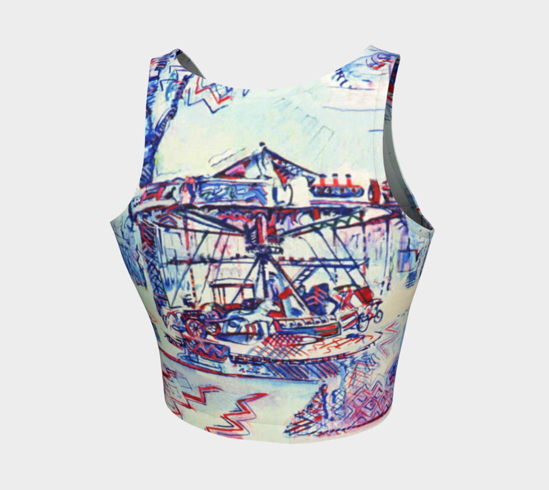 Luna Park 360 Crop Top preview #2