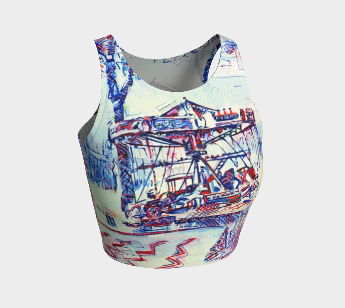 Luna Park 360 Crop Top preview #1