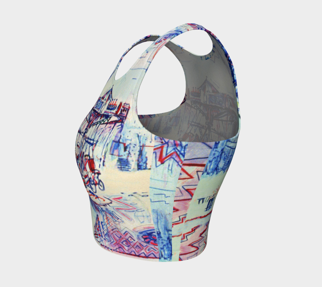 Luna Park 360 Crop Top preview #3