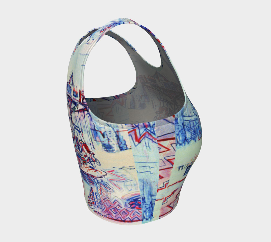Luna Park 360 Crop Top preview #4