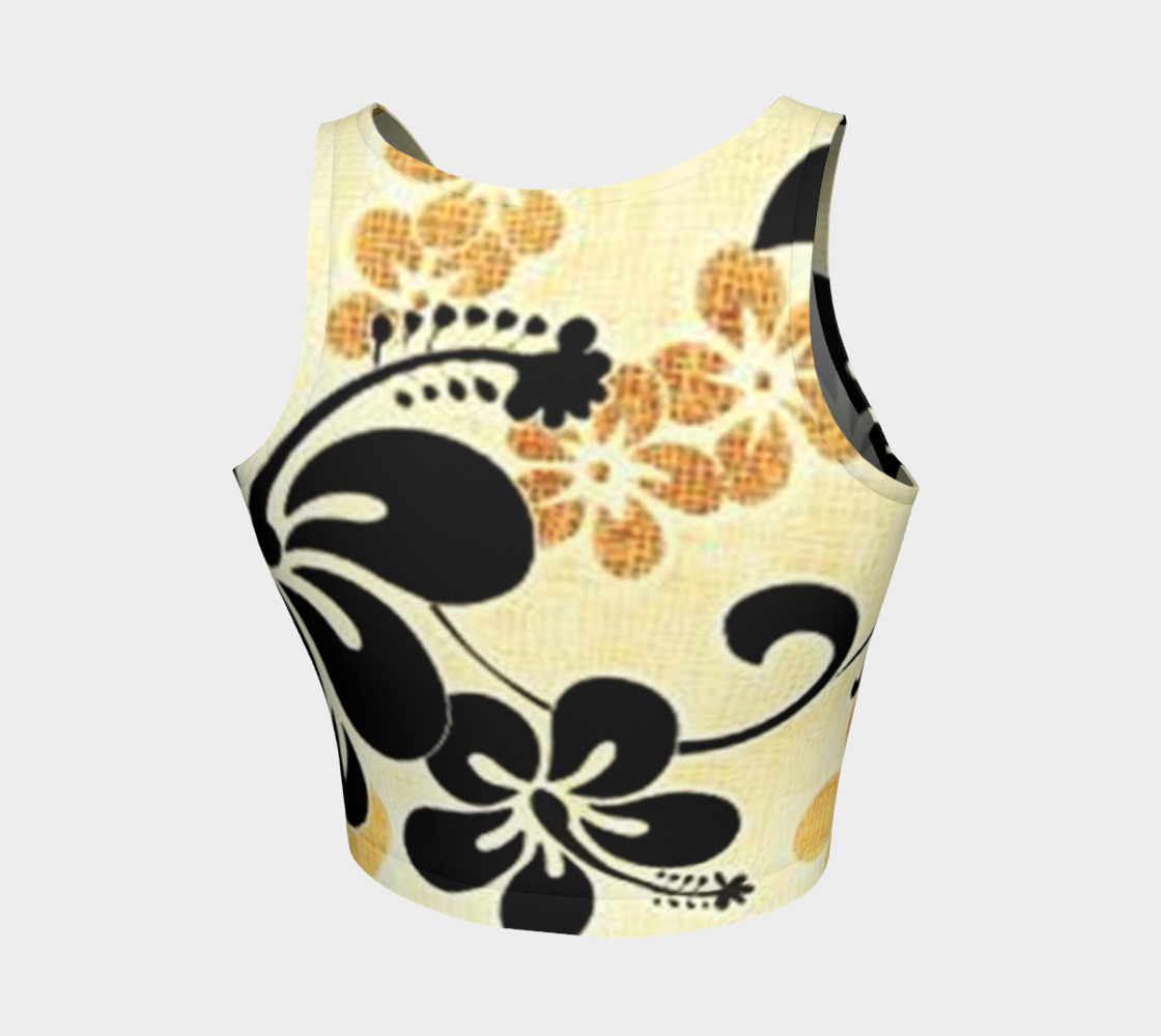 Black and Khaki Hawaiian Hibiscus preview #2