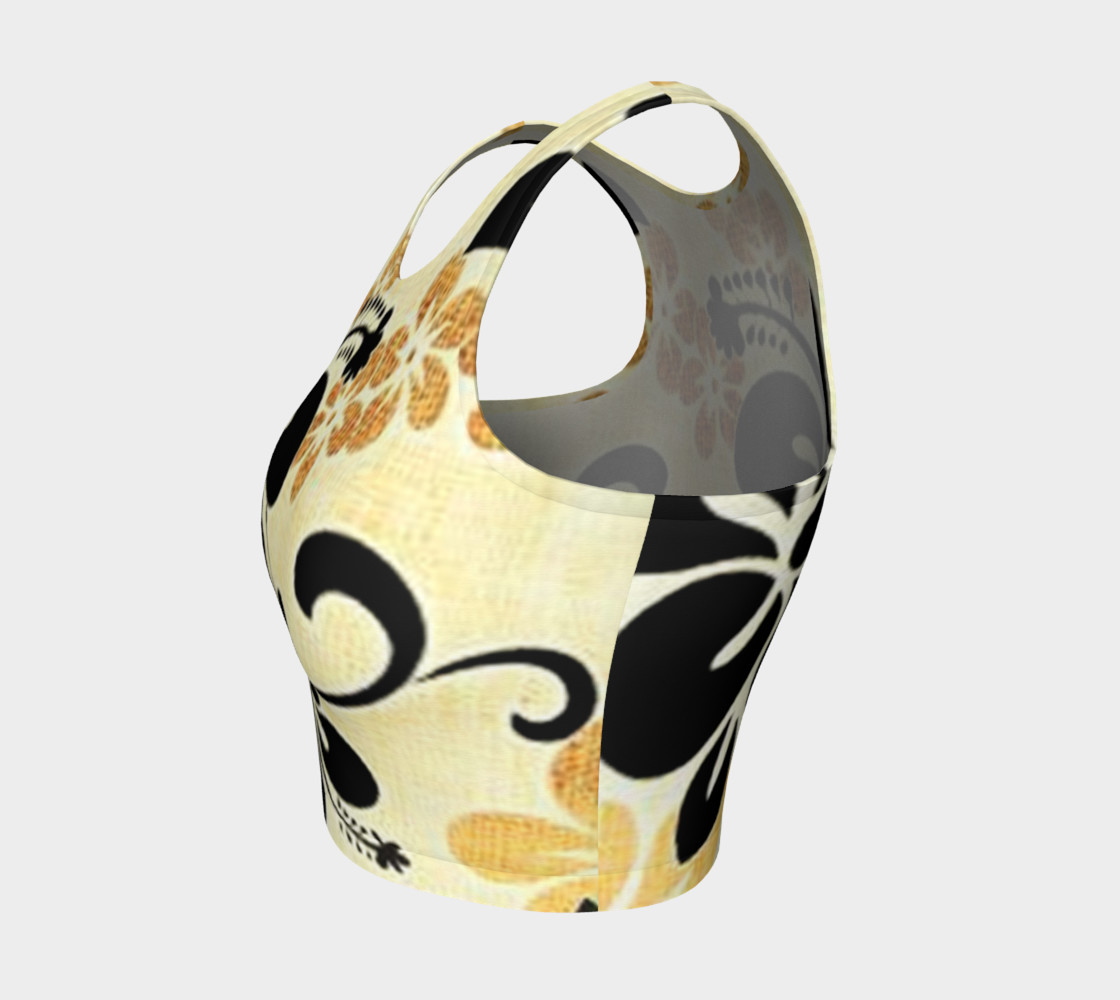 Black and Khaki Hawaiian Hibiscus preview #3