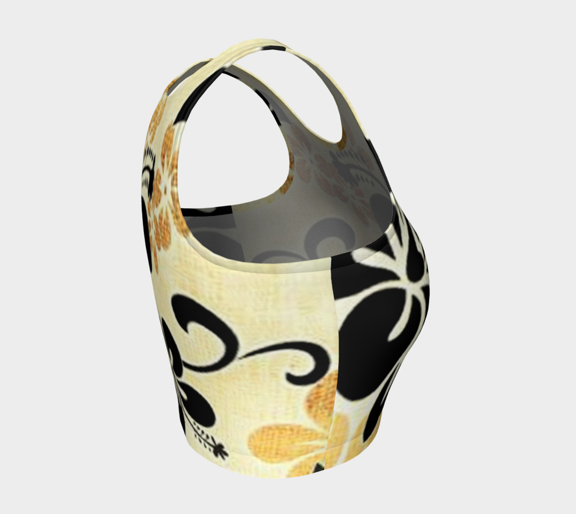 Black and Khaki Hawaiian Hibiscus preview #4