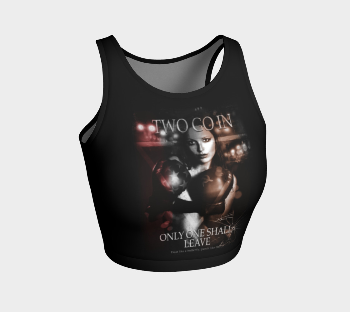 Women's MMA Boxing Athletic Crop Top preview #1