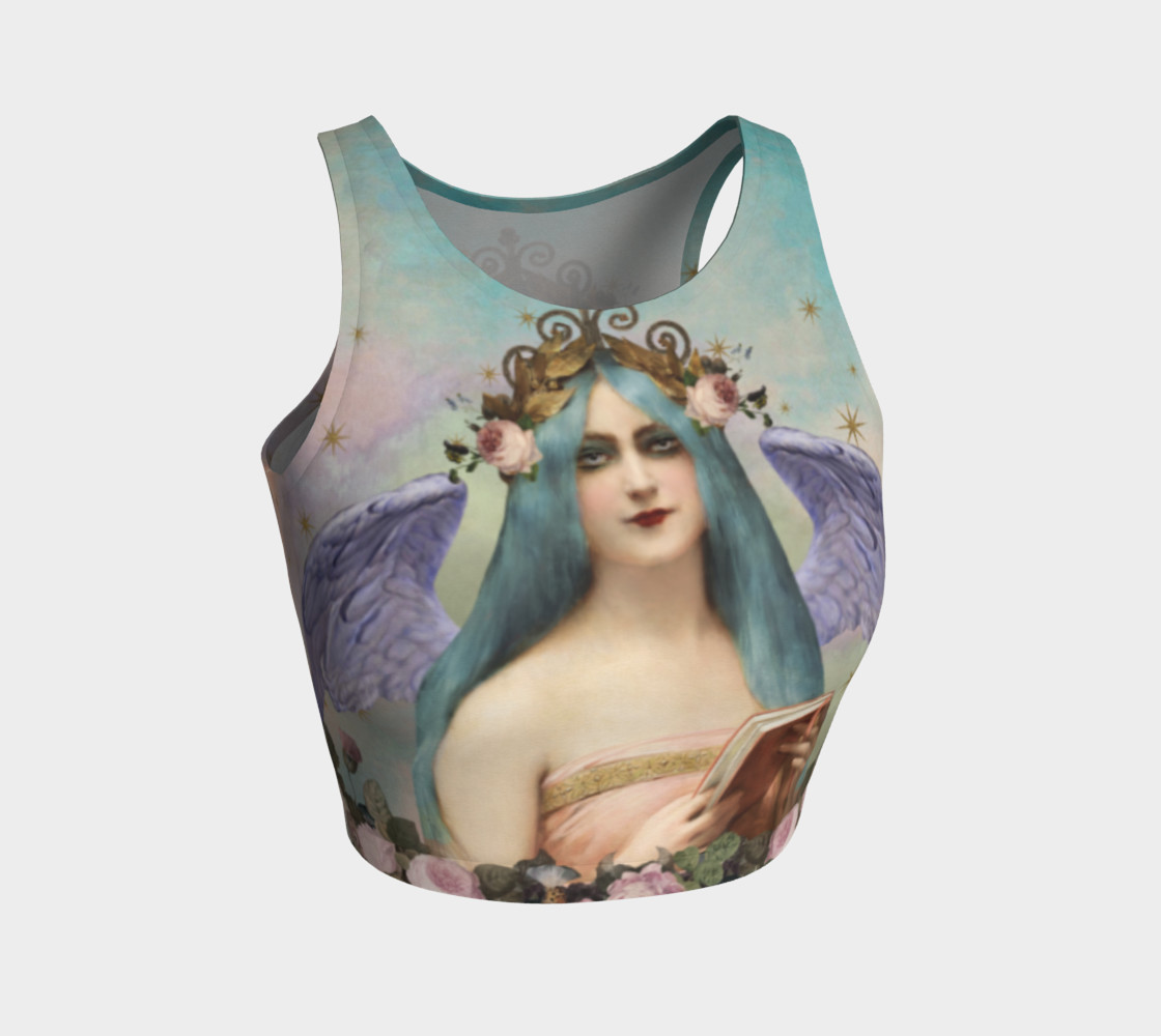 Aqua Angel Cropped Top preview #1