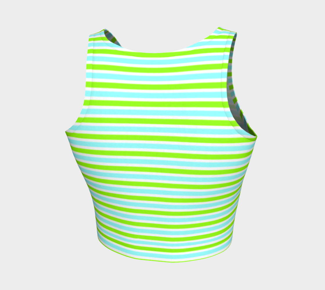 Lime Teal Stripe preview #2