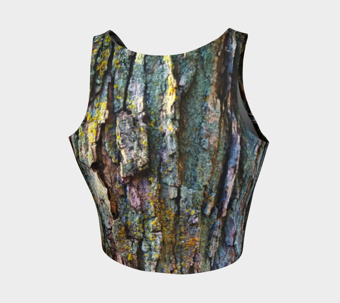 Tree Bark Athletic Crop Top preview #2