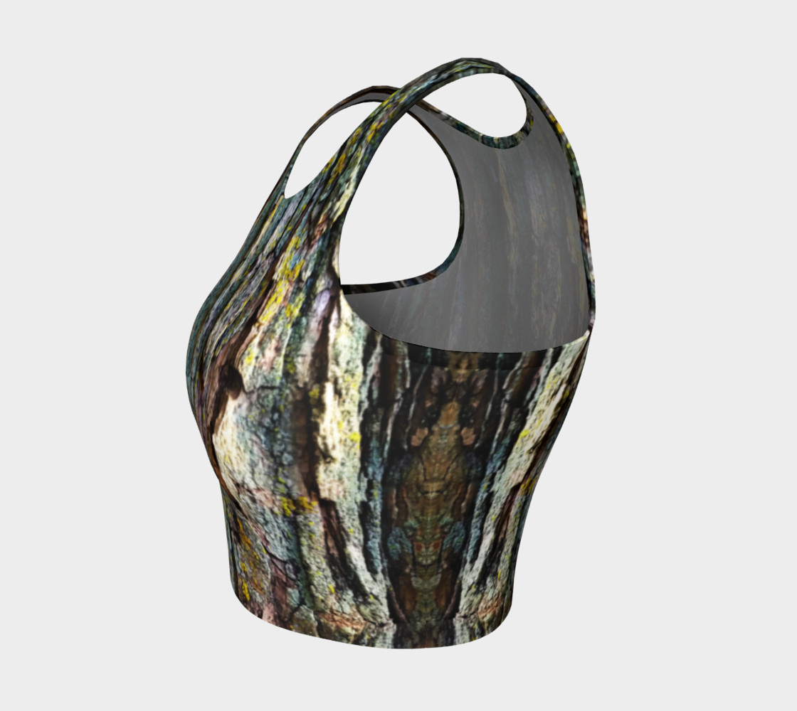 Tree Bark Athletic Crop Top preview #3