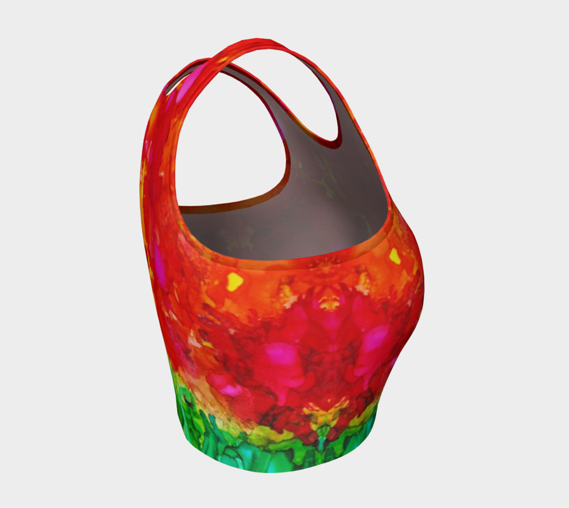 August Bouquet Crop Top preview #4