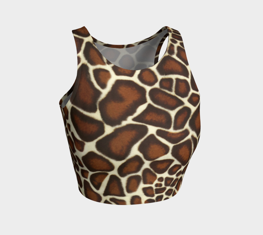 Giraffe Spots Crop Top preview #1