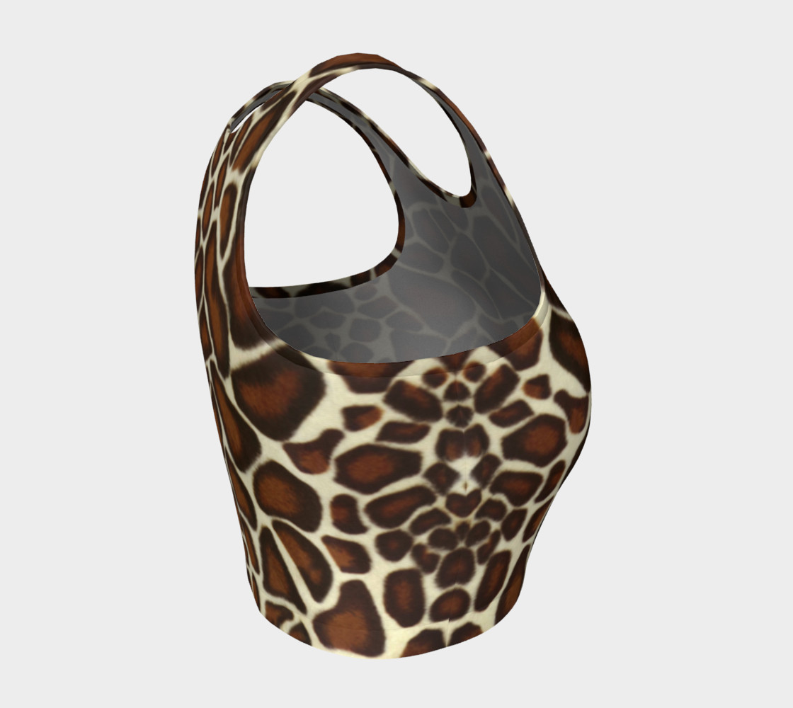 Giraffe Spots Crop Top preview #4