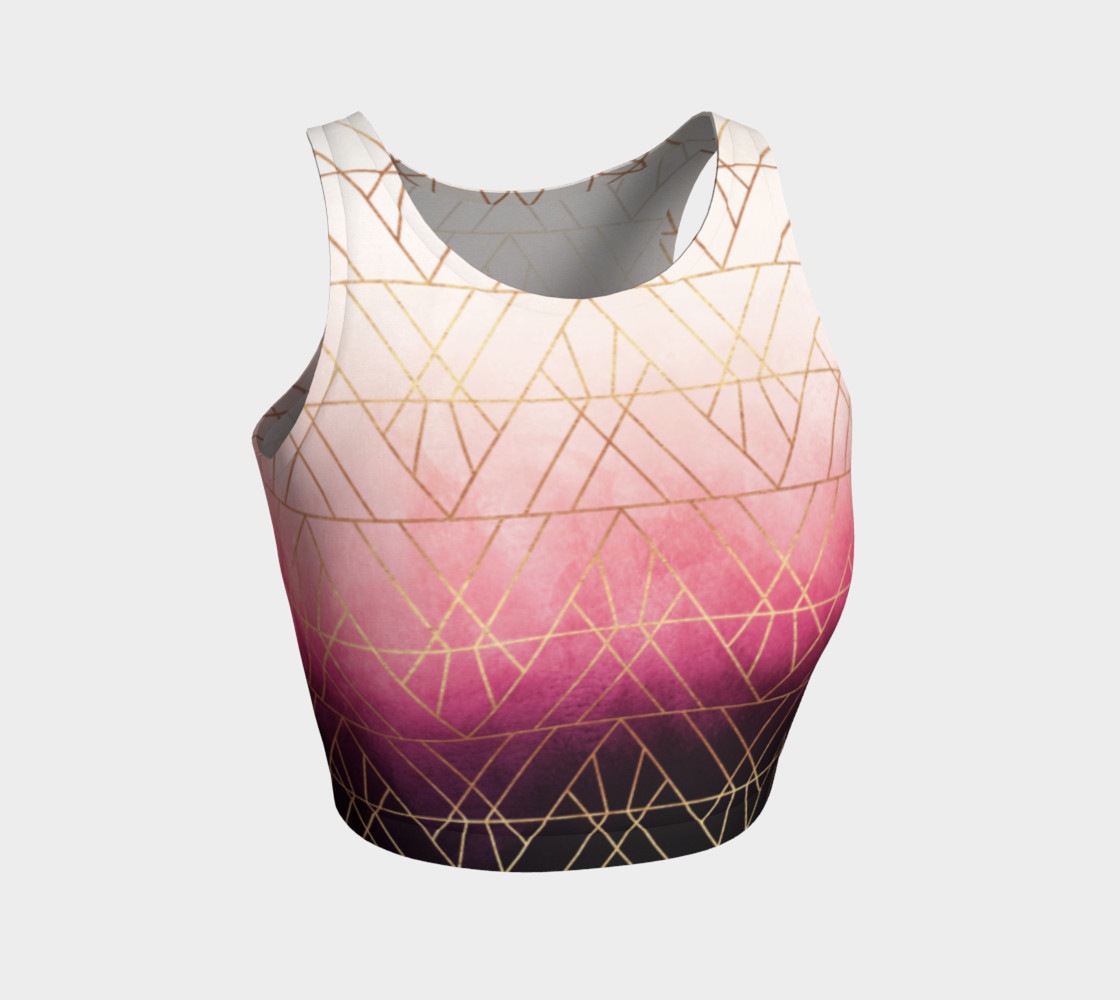 Pink Ombre Triangles preview #1