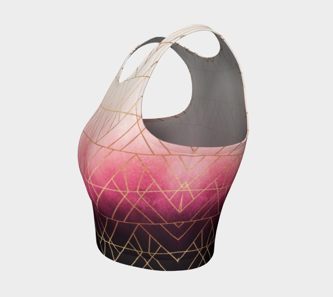 Pink Ombre Triangles preview #3