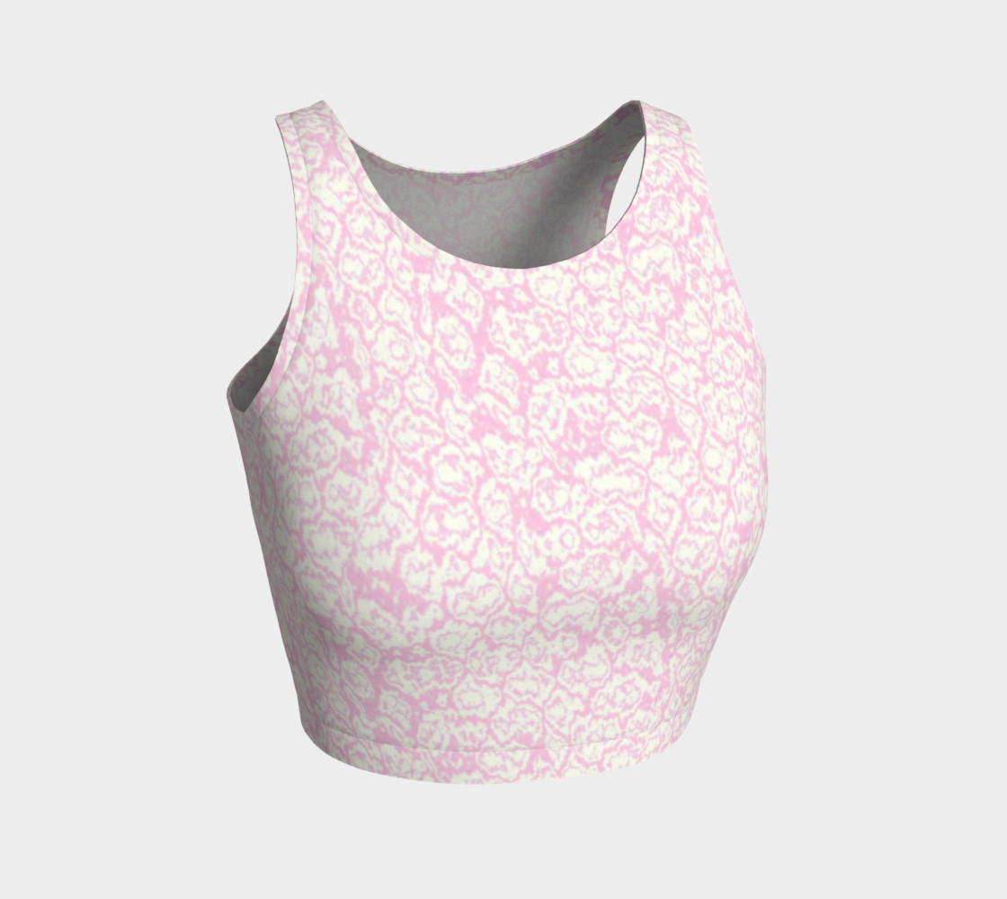 Pink Popcorn Crop Top preview #1