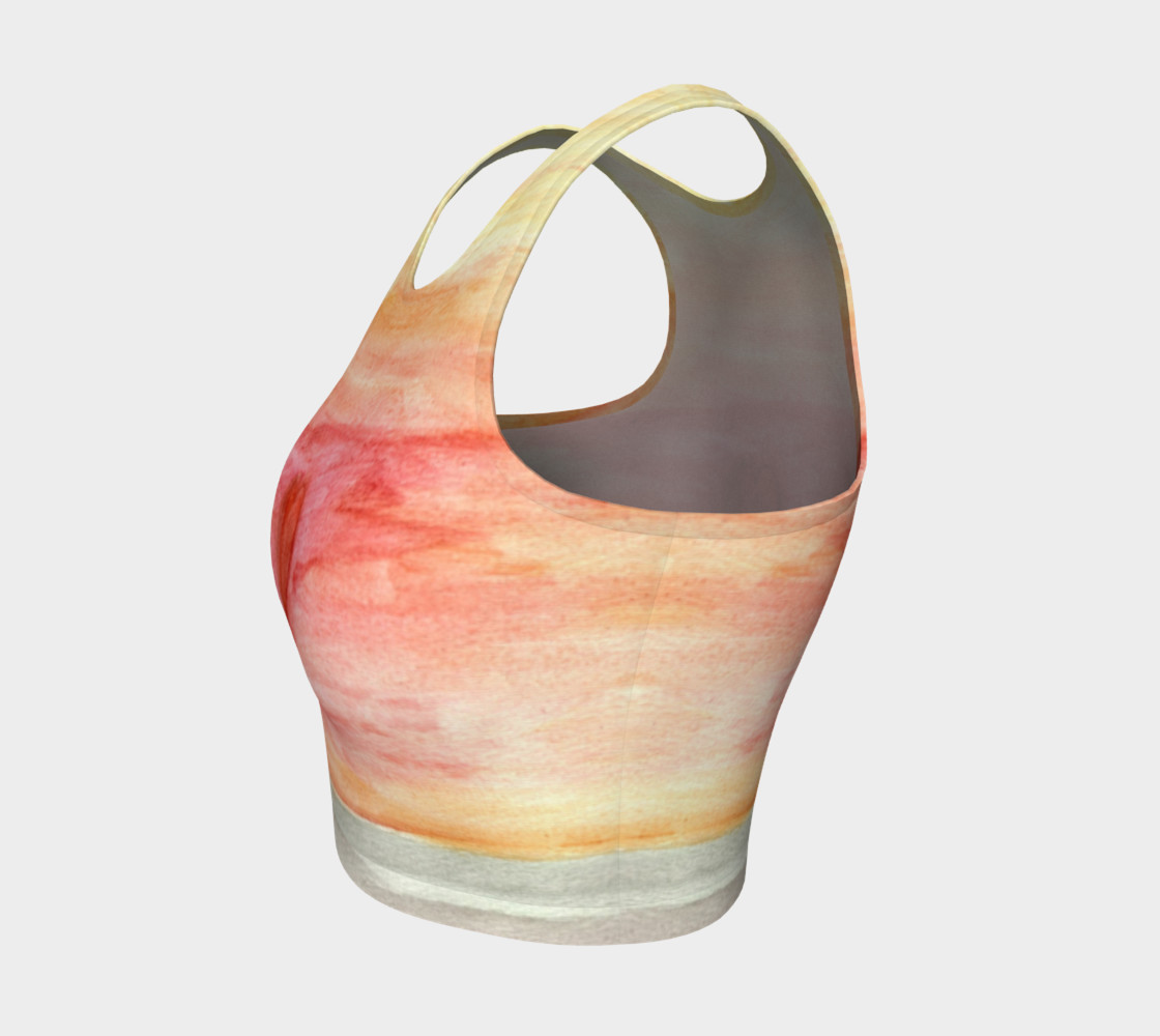 Radiating Heart Crop Top preview #3