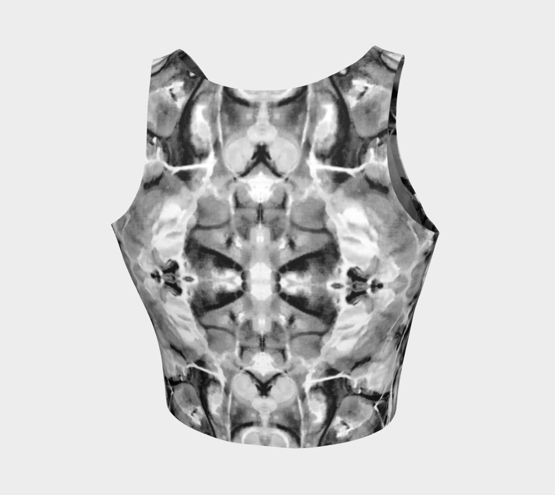  Gray Marble Athletic Top thumbnail #3