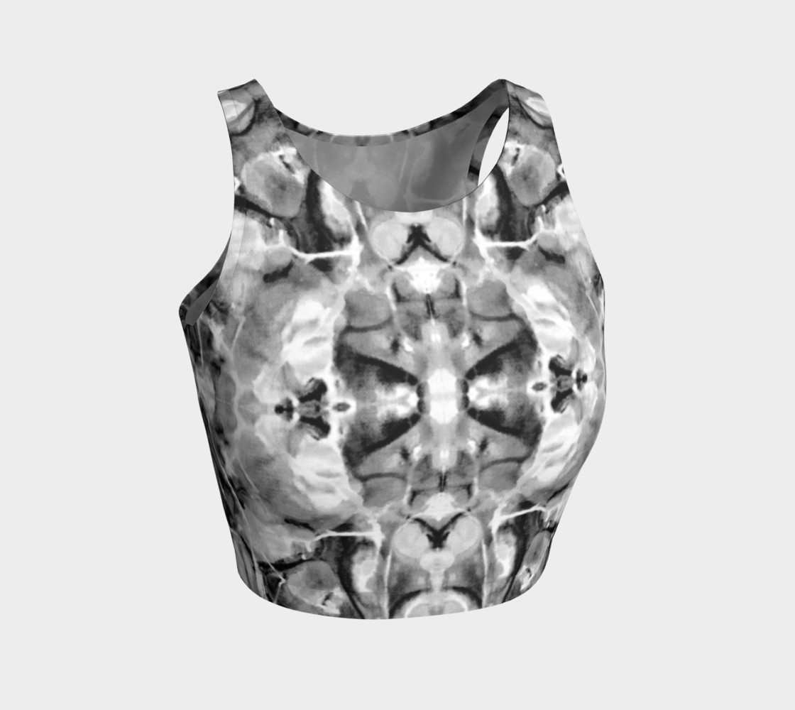  Gray Marble Athletic Top thumbnail #2