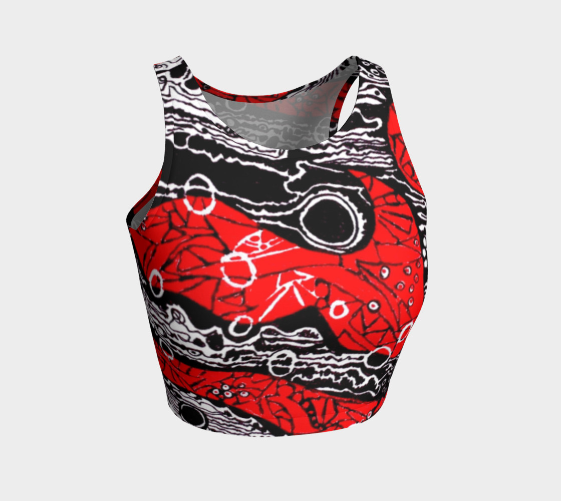 Lava Love Crop Top preview #1