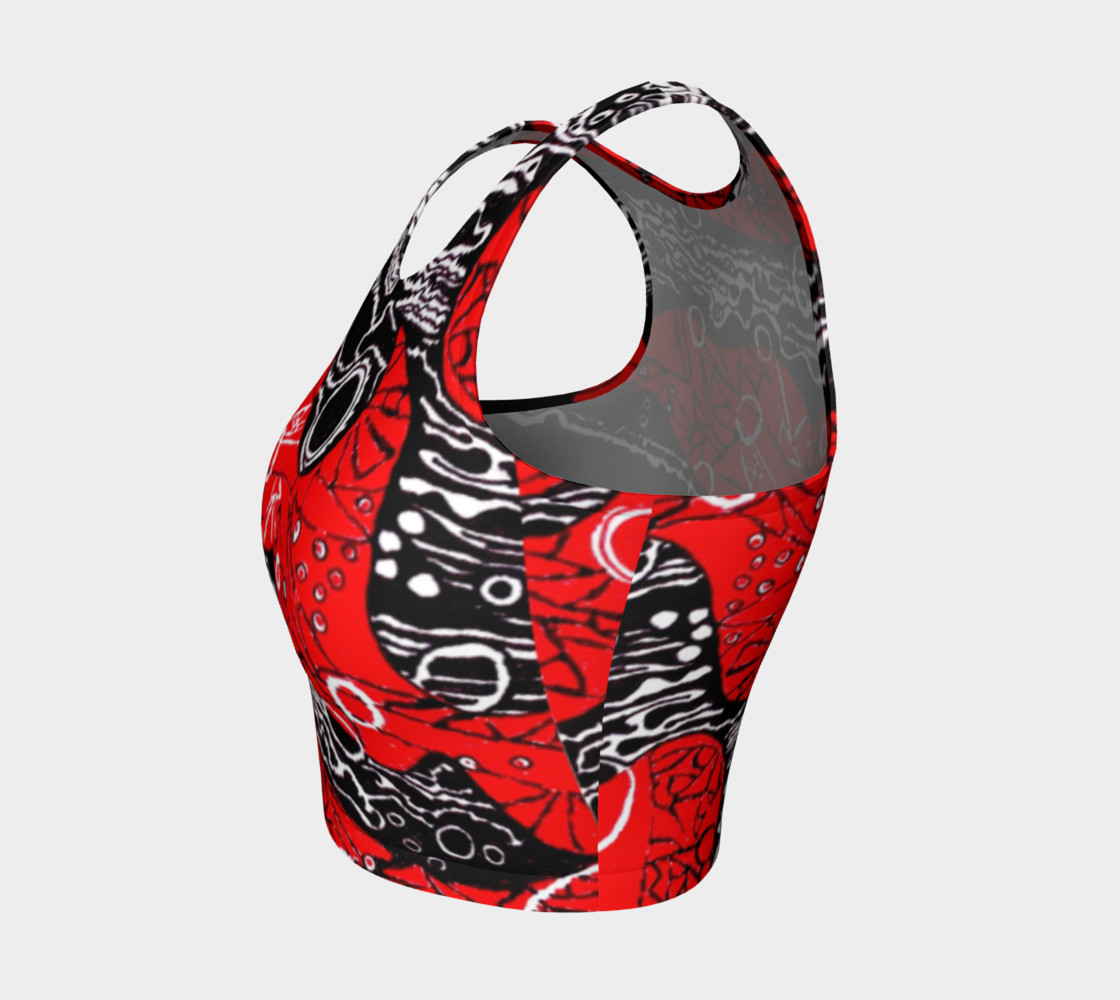 Lava Love Crop Top preview #3