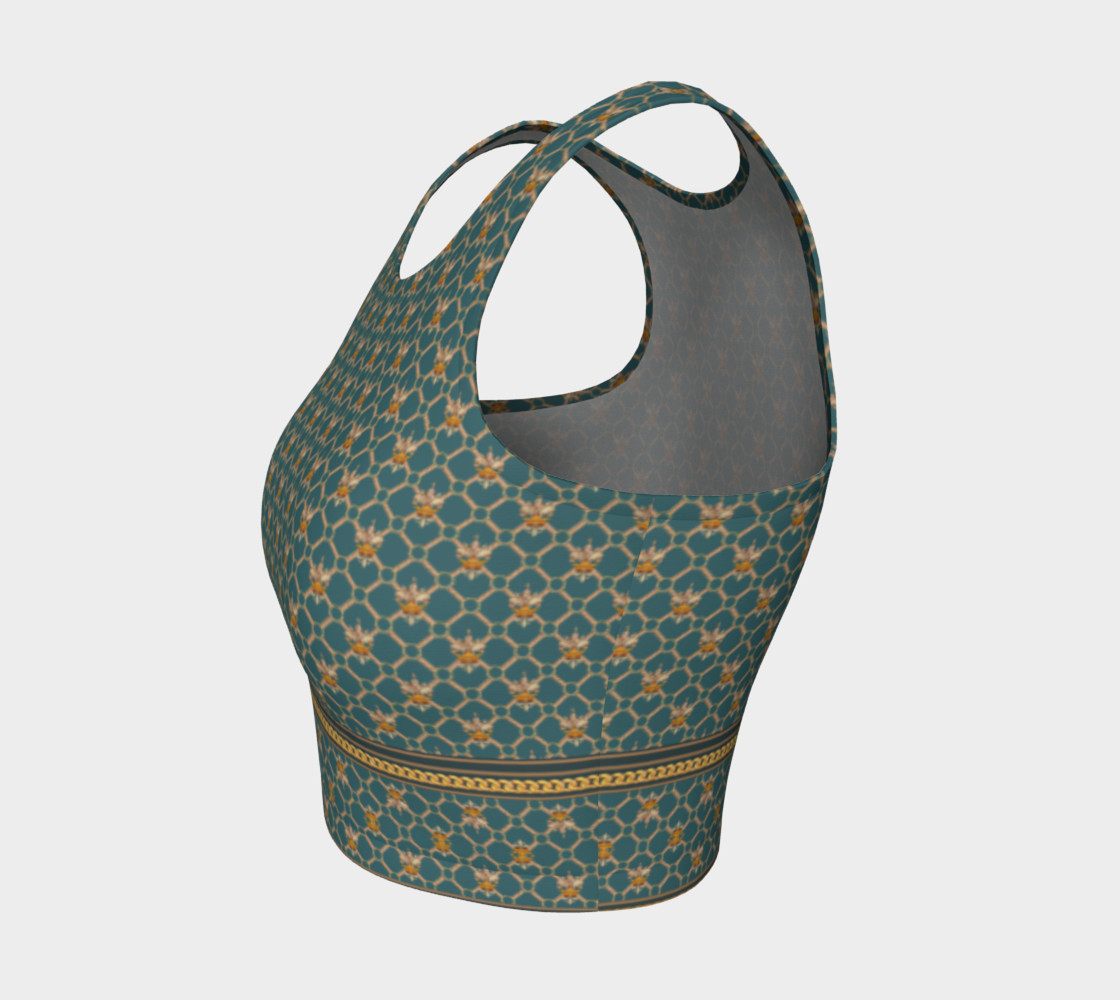 Fleur d'Lys Green Top preview #3