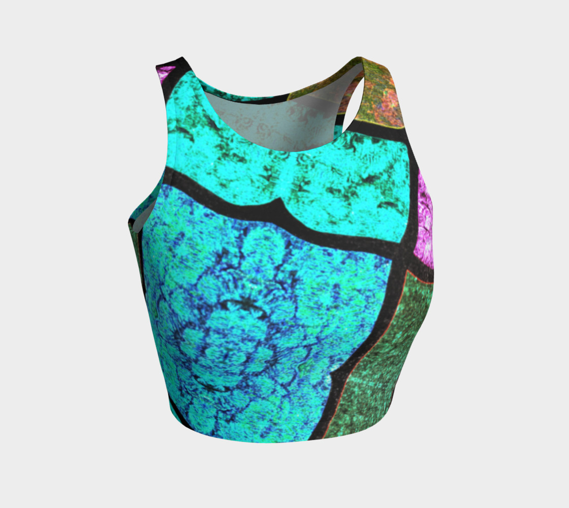 Nostalgia Stained Glass Athletic Top II preview #1