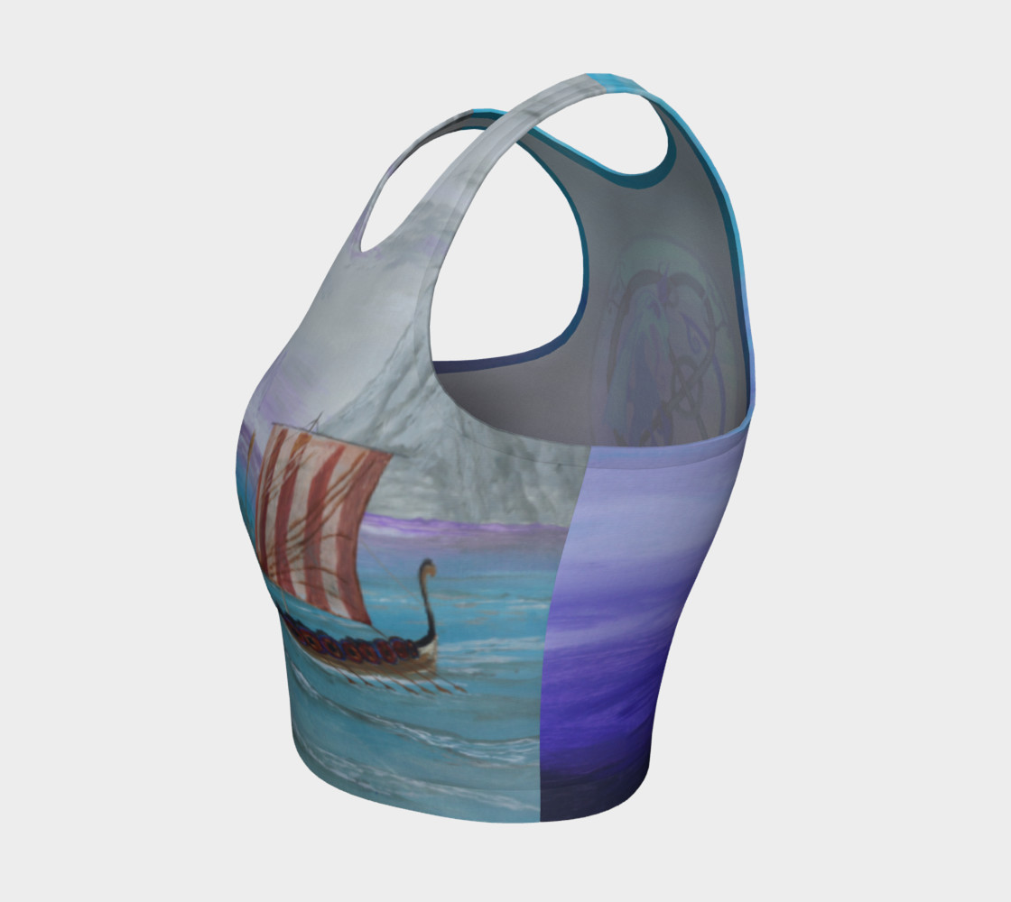 Viking Athletic Crop Top preview #3