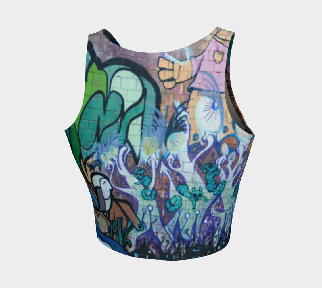 Forbidden Art Athletic Crop Top preview #2