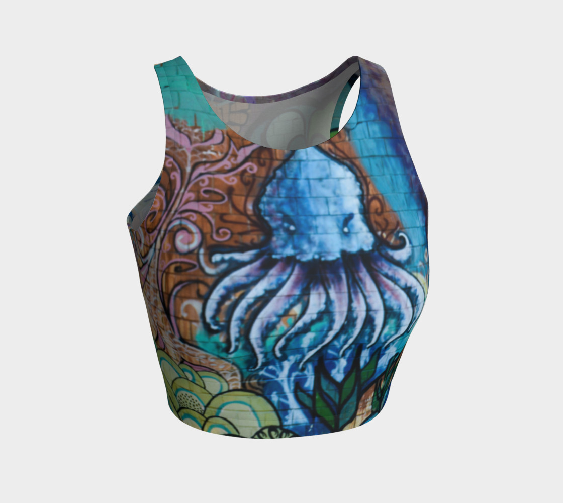 Forbidden Art Athletic Crop Top preview #1
