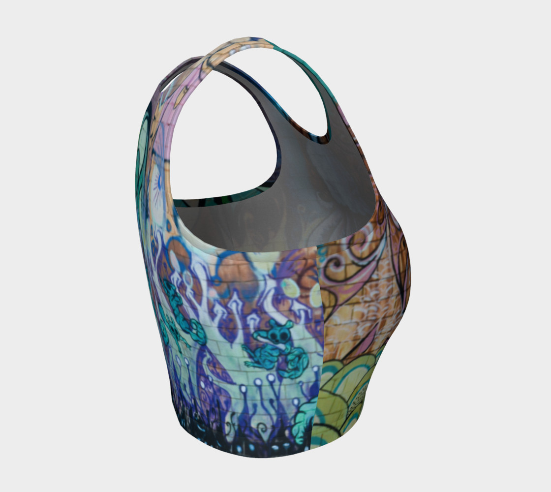 Forbidden Art Athletic Crop Top preview #4