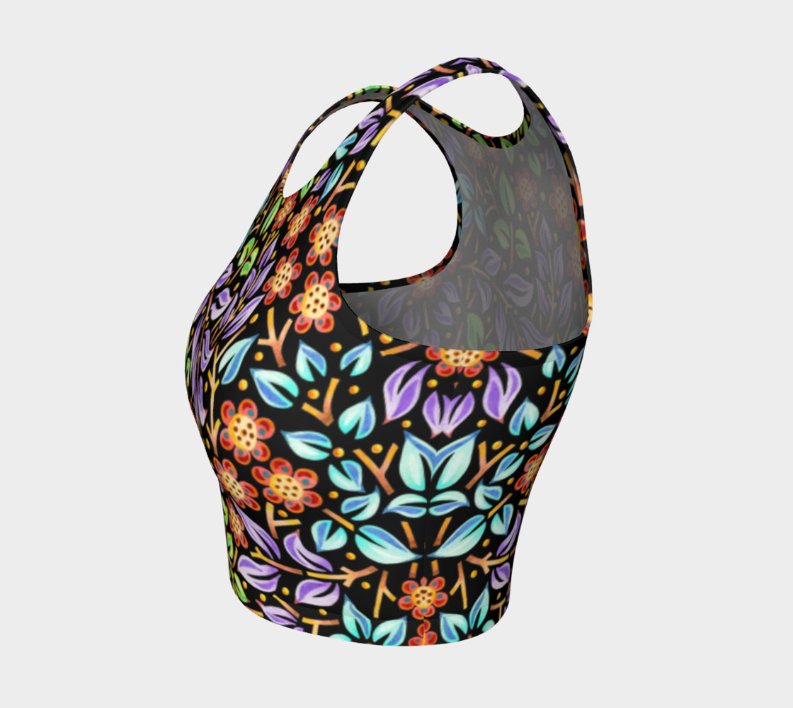 Filigree Floral Athletic Top preview #3