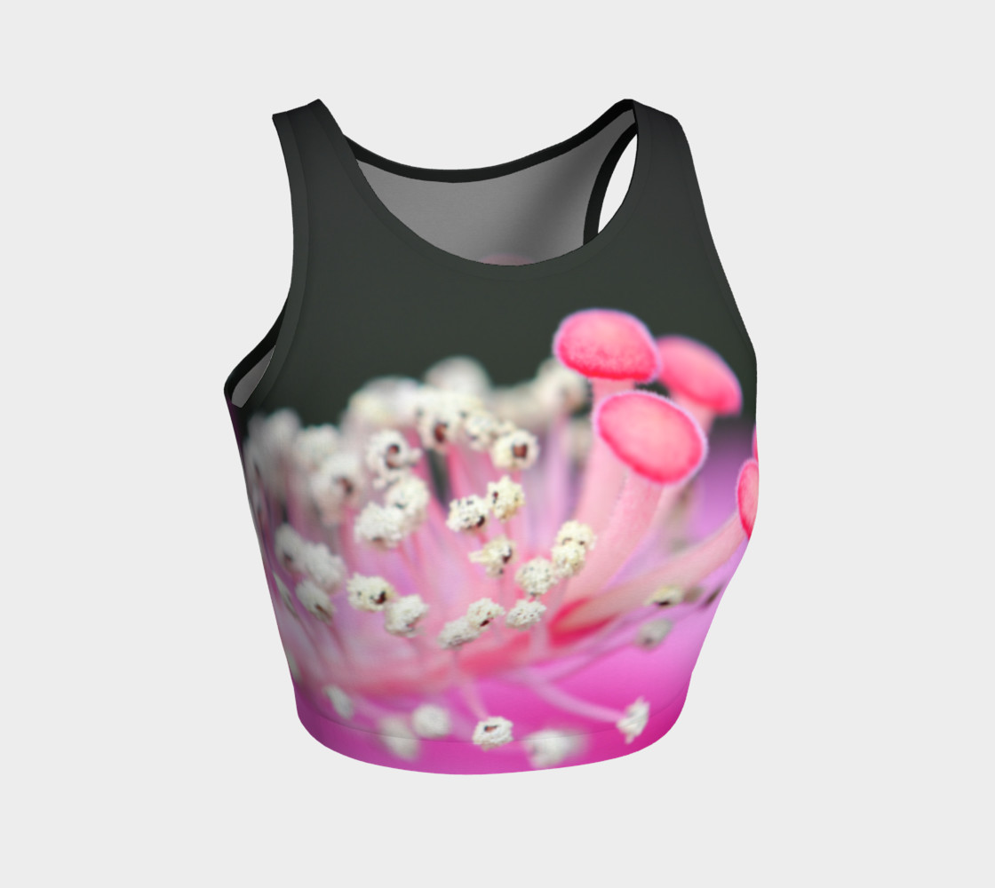 Summer Storm Athletic Crop Top 3D preview