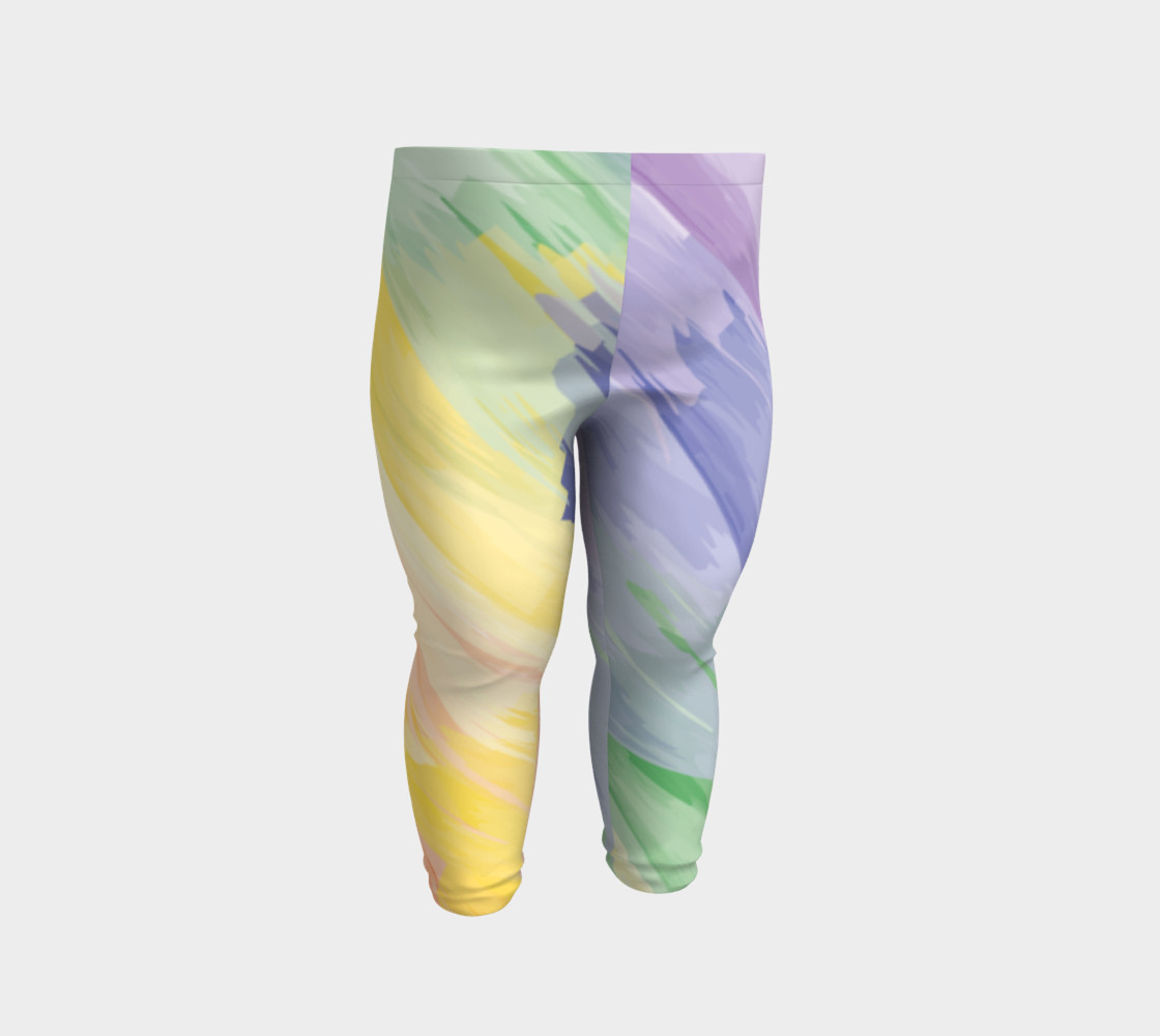 Watercolor Baby Leggings preview #2