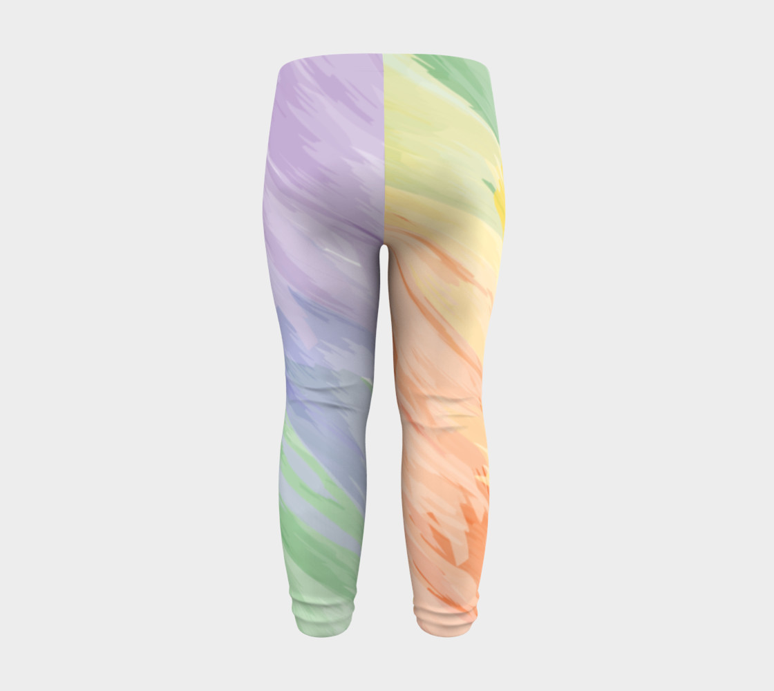 Watercolor Baby Leggings preview #8
