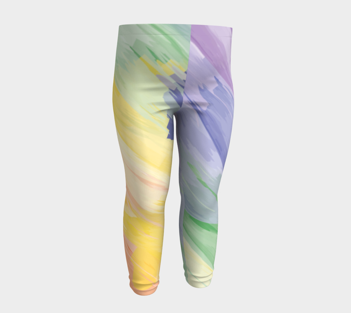 Watercolor Baby Leggings preview #4