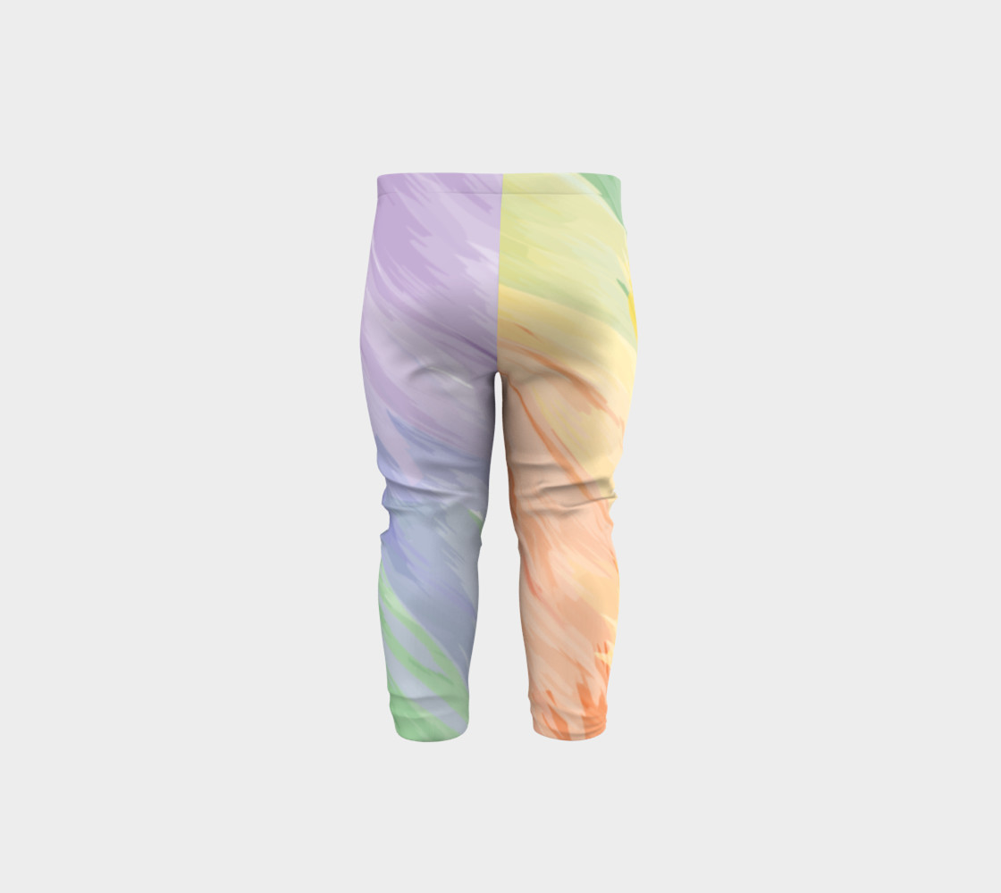 Watercolor Baby Leggings preview #5