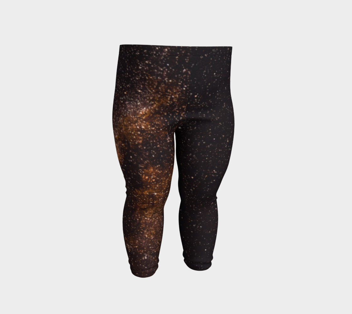 Brown Universe Baby Leggings preview #2