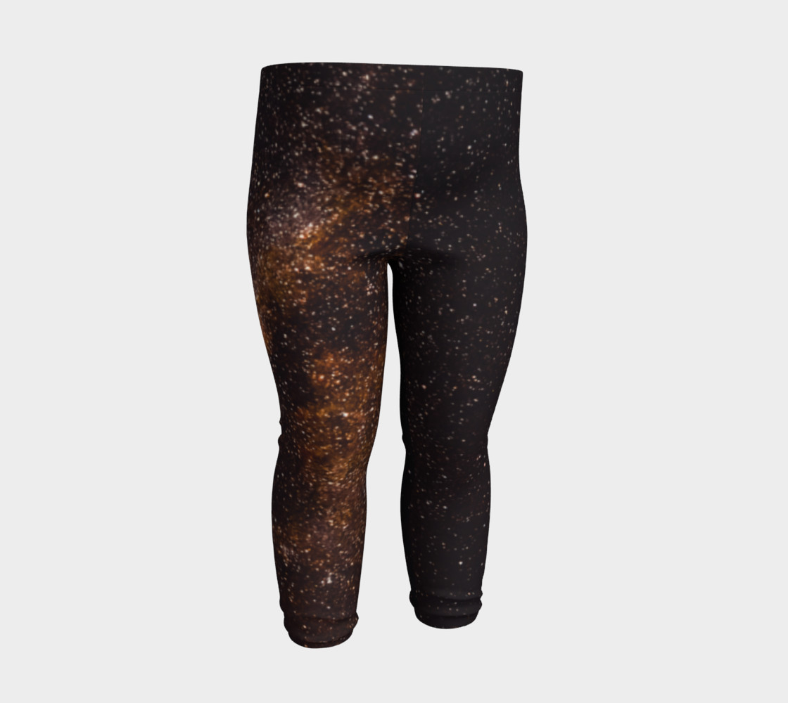 Brown Universe Baby Leggings preview #3