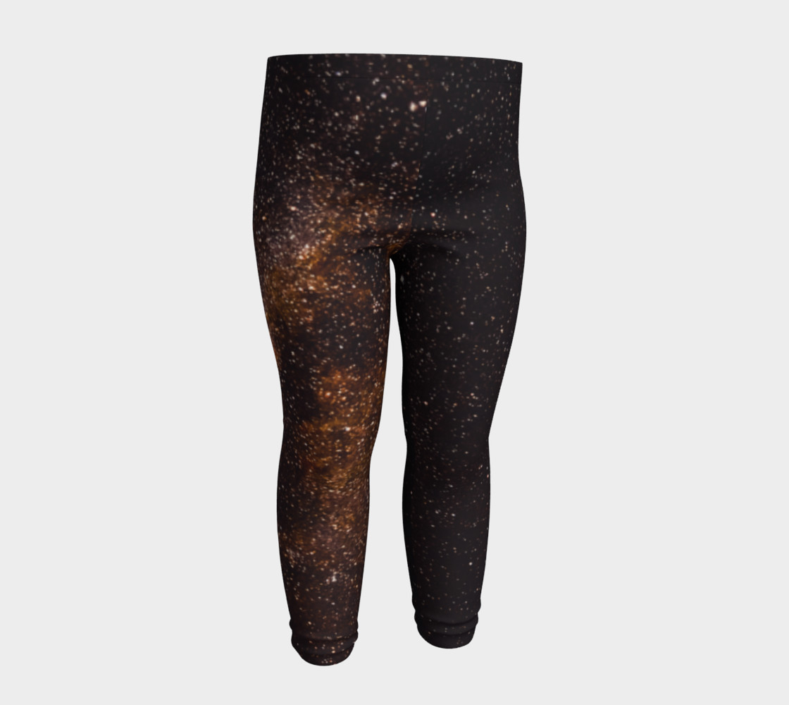 Brown Universe Baby Leggings preview #4